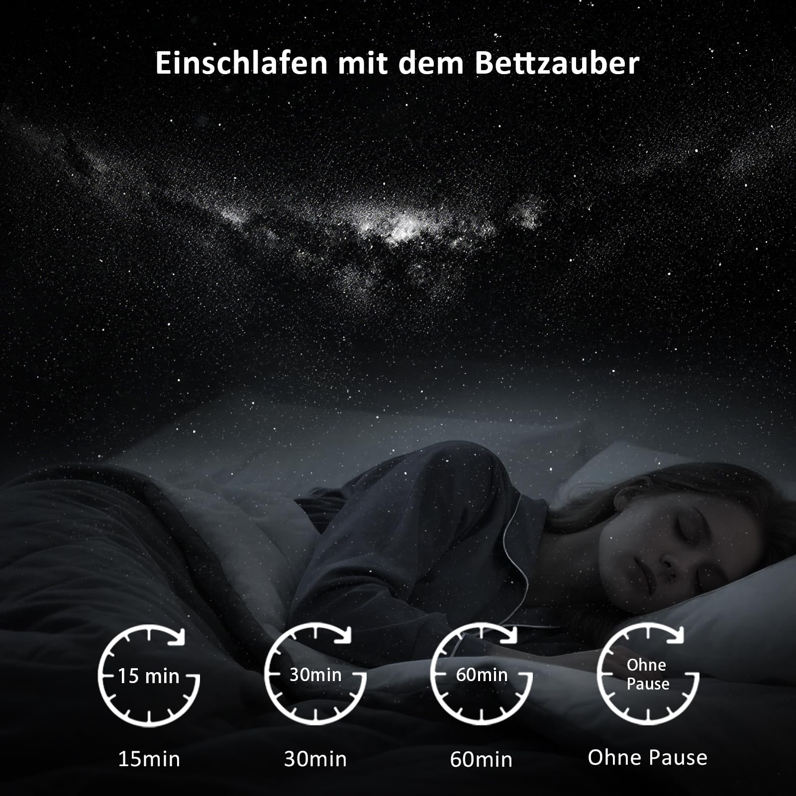 YUNRAY Sternenhimmel Projektor, Galaxy Projektor Planetarium Kinder Erwachsene Sternenprojektor Weltraum Nachtlicht Projektor mit 2 Discs & Timer, Creative Lighting für Weihnacht Geschenk