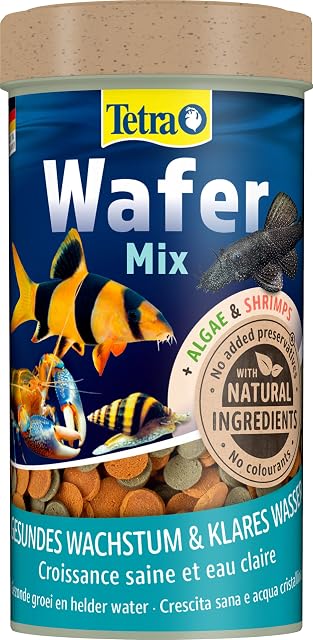 Tetra - Comida para peces de fondo y crustáceos Tetra Wafer Mix 250 ml