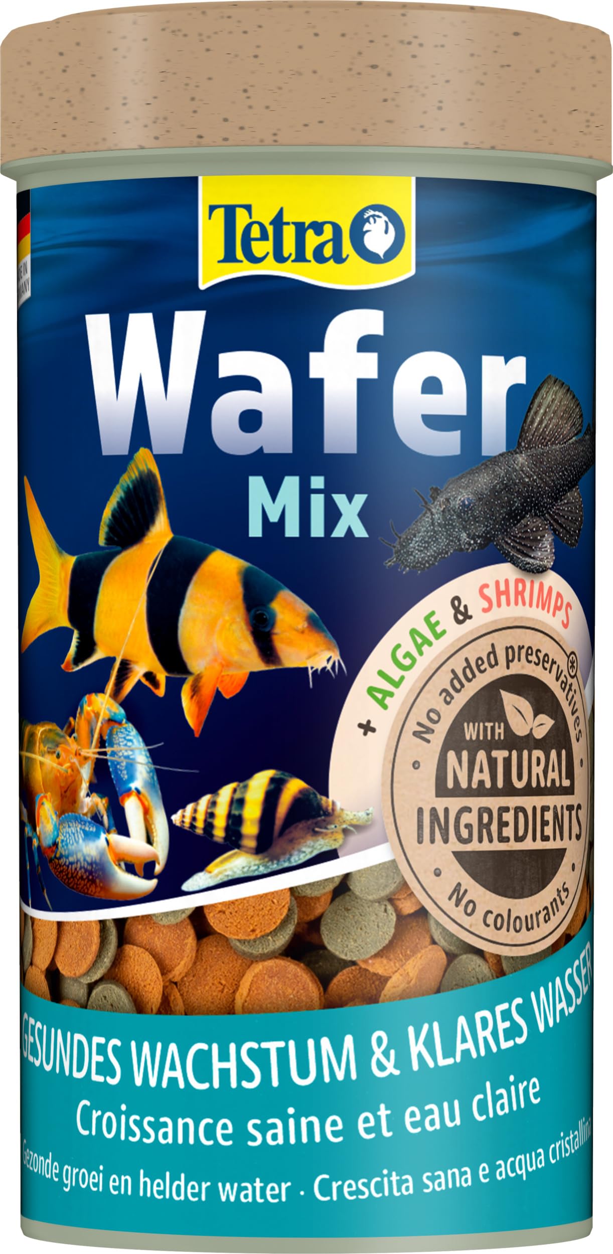 Fischfutter Tetra Wafer Mix 250 ml für Bodenfische &…