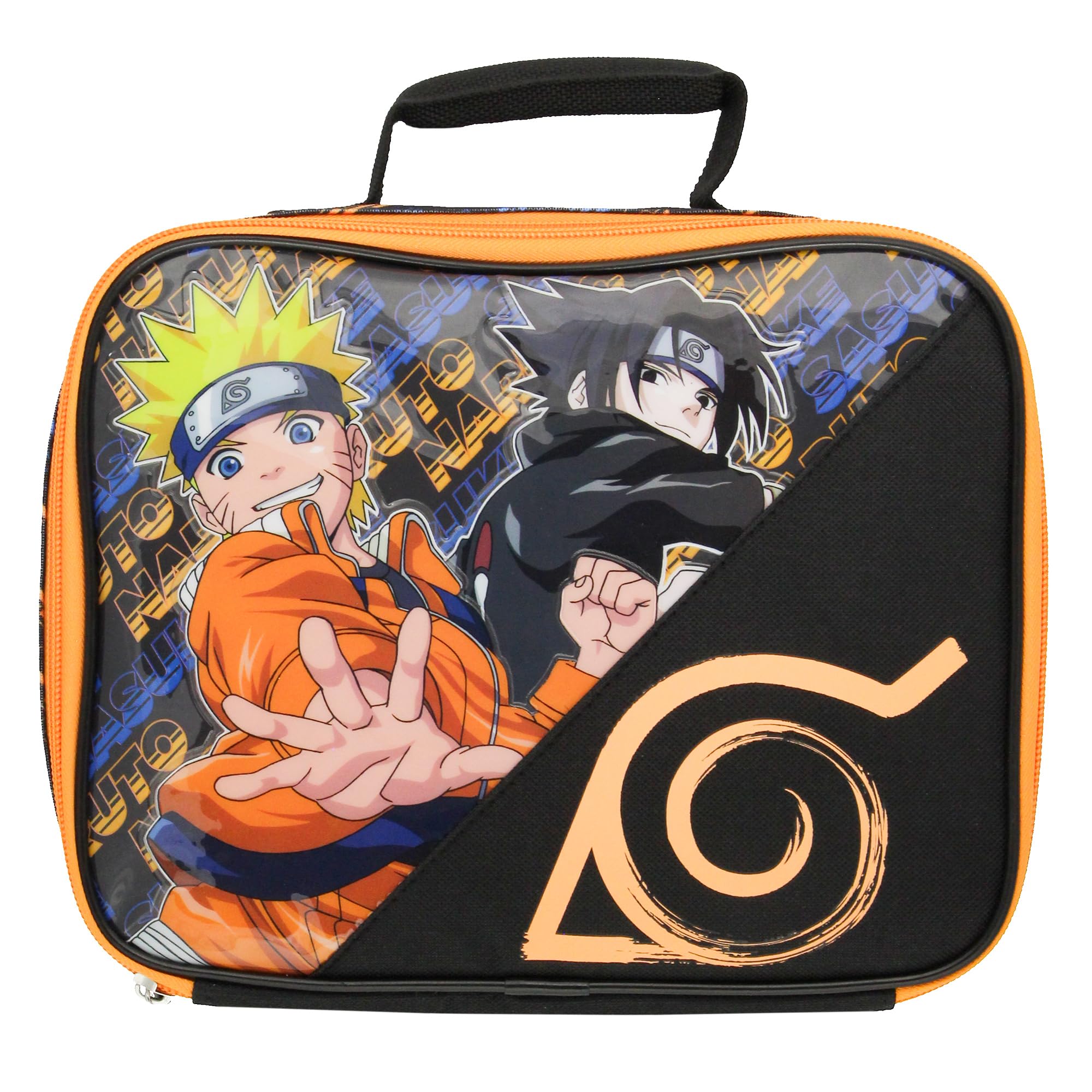 Naruto Shippuden Sasuke Sakura Uzumaki Bioworld Backpack Lunch Set 2002 Unisex Naruto Shippuden Squad 17 main image 4