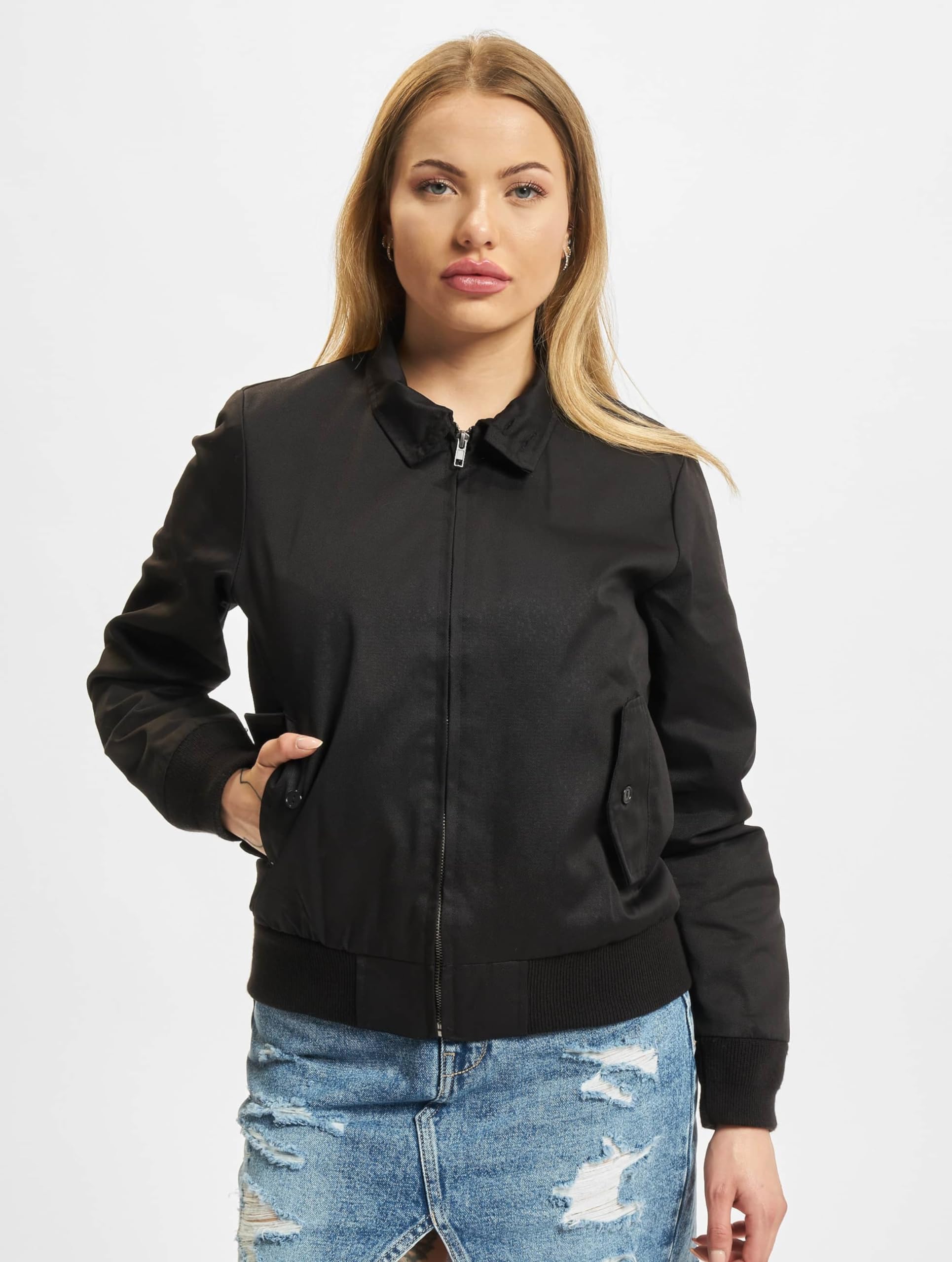 Brandit Ladies Lord Canterbury Mujer Chaqueta entre-tiempo Negro