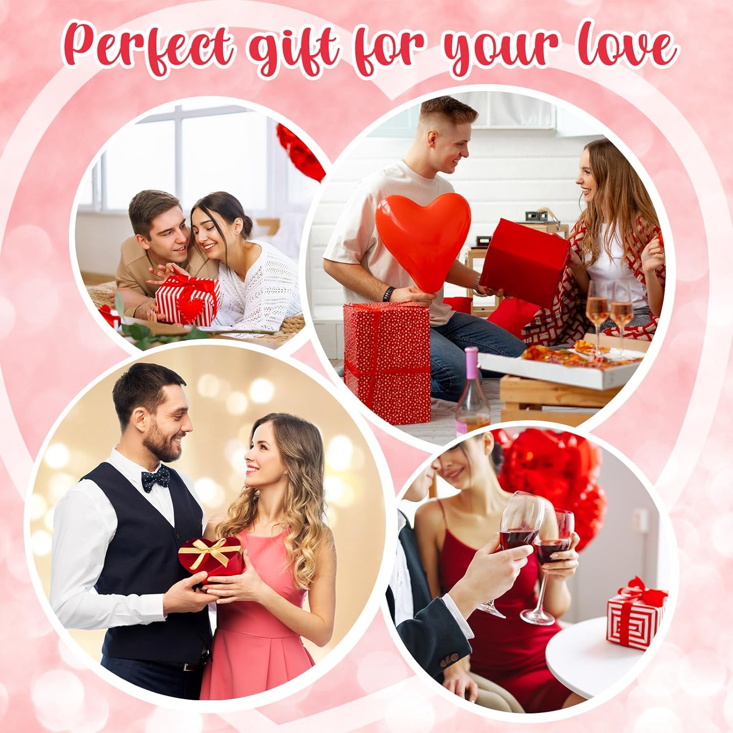 6 Pairs Valentine's Day Cupcake Socks Fuzzy Sock with Cupcake Card DIY Gift Slipper Stockings for Winter Women Men - Image 2