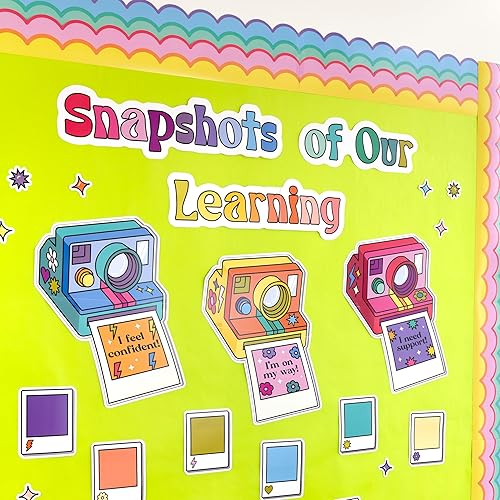 Miniatura 6 de Happily Ever Elementary Retro Remix - Juego de 83 fotos de nuestro tablero de anuncios de aprendizaje, pancarta, cámaras vintage, fotos y más