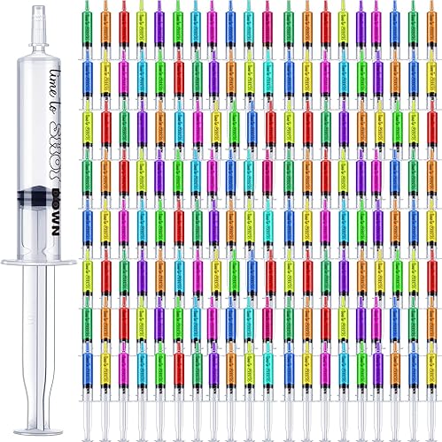 Jeringa de gelatina para fiestas, jeringas de plástico líquido con tapa de punta, jeringa de fiesta para adultos, Halloween, Acción de Gracias,