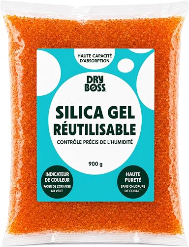 Gel de silice réutilisable 