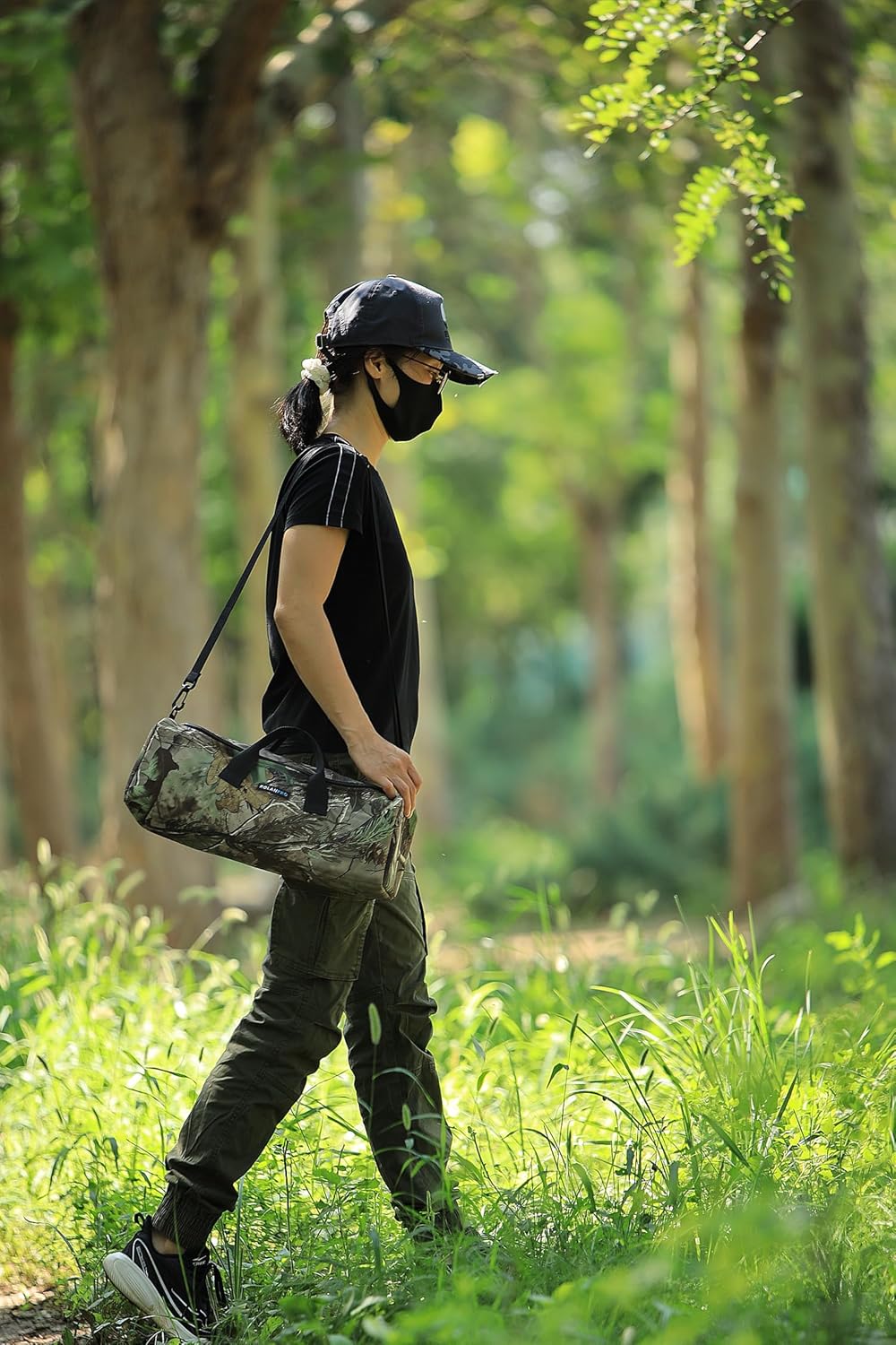 Rolanpro Portable Hand-held Storage Bag for Nikon Z180-600,for Nikon Z 600mm f6.3, for Canon RF 200-800, Long Lens Camera Bag for Sony 200-600, for Sigma 150-600mm etc-#5 Jungle Waterproof