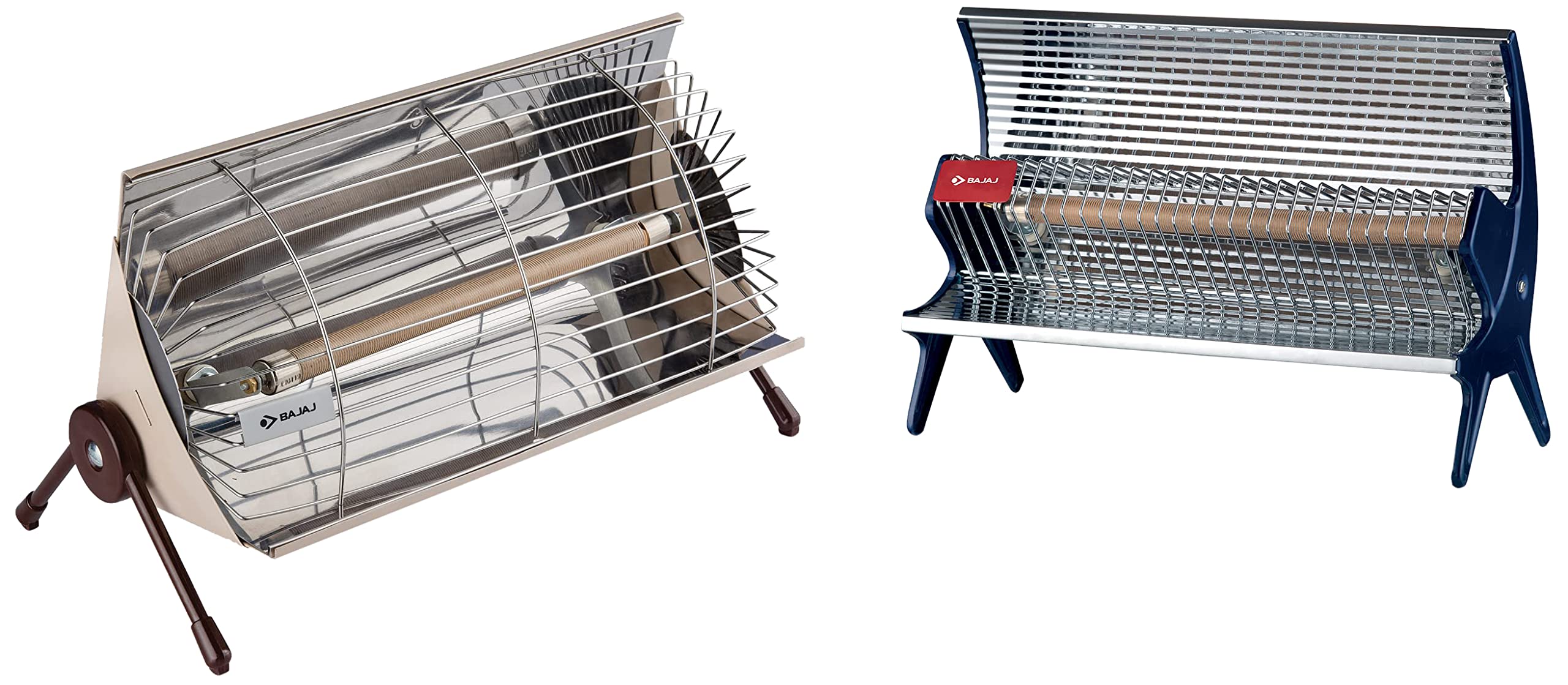 Buy Bajaj Flashy 1000 Watts Radiant Room Heater (Steel) & Minor 1000