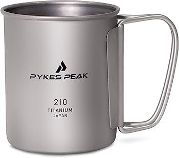 Amazon | PYKES PEAK(パイクスピーク) チタンマグ 日本製 MADE IN