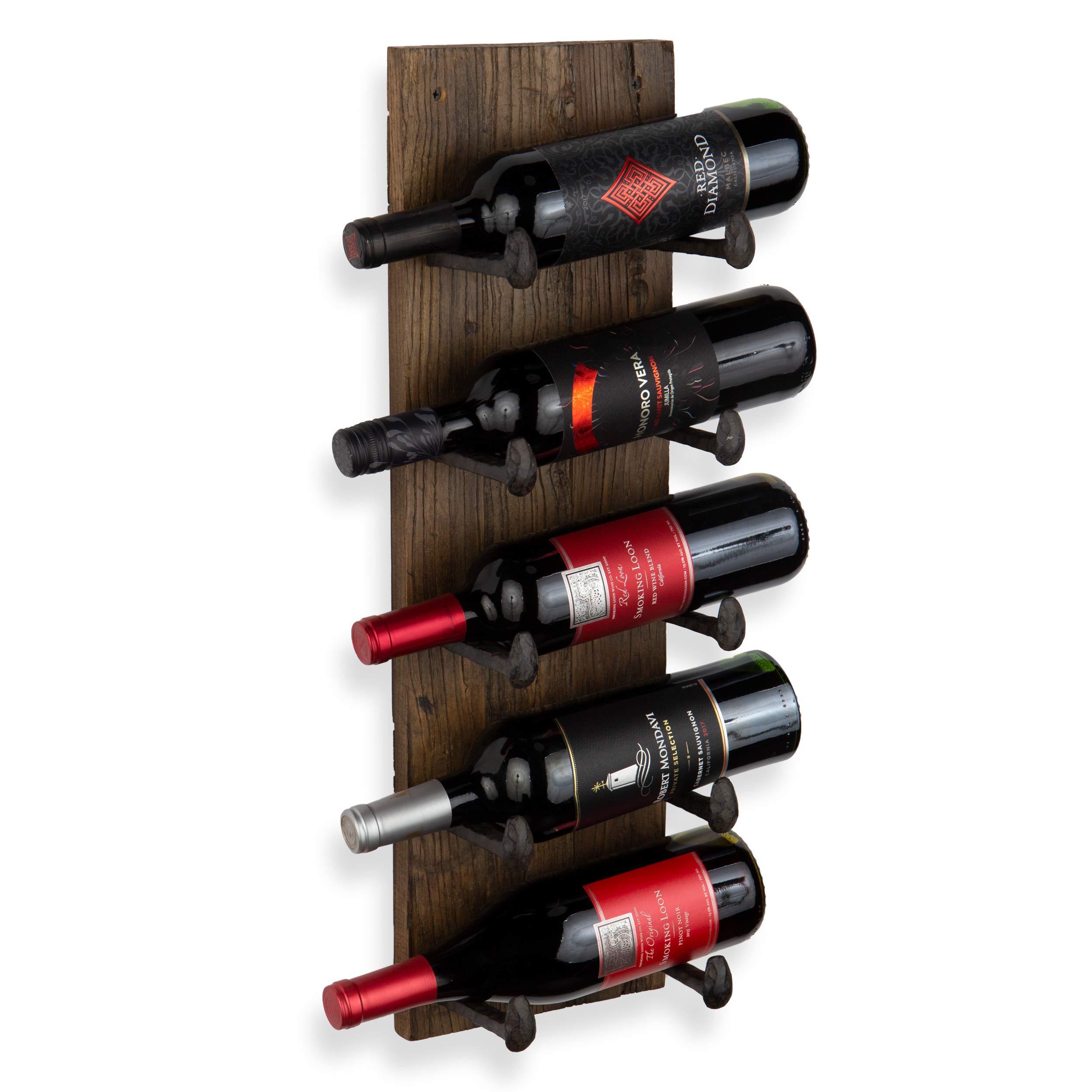 Buy Rustic State Recled Wood Wall ed Wine Rack Bottle Holder with