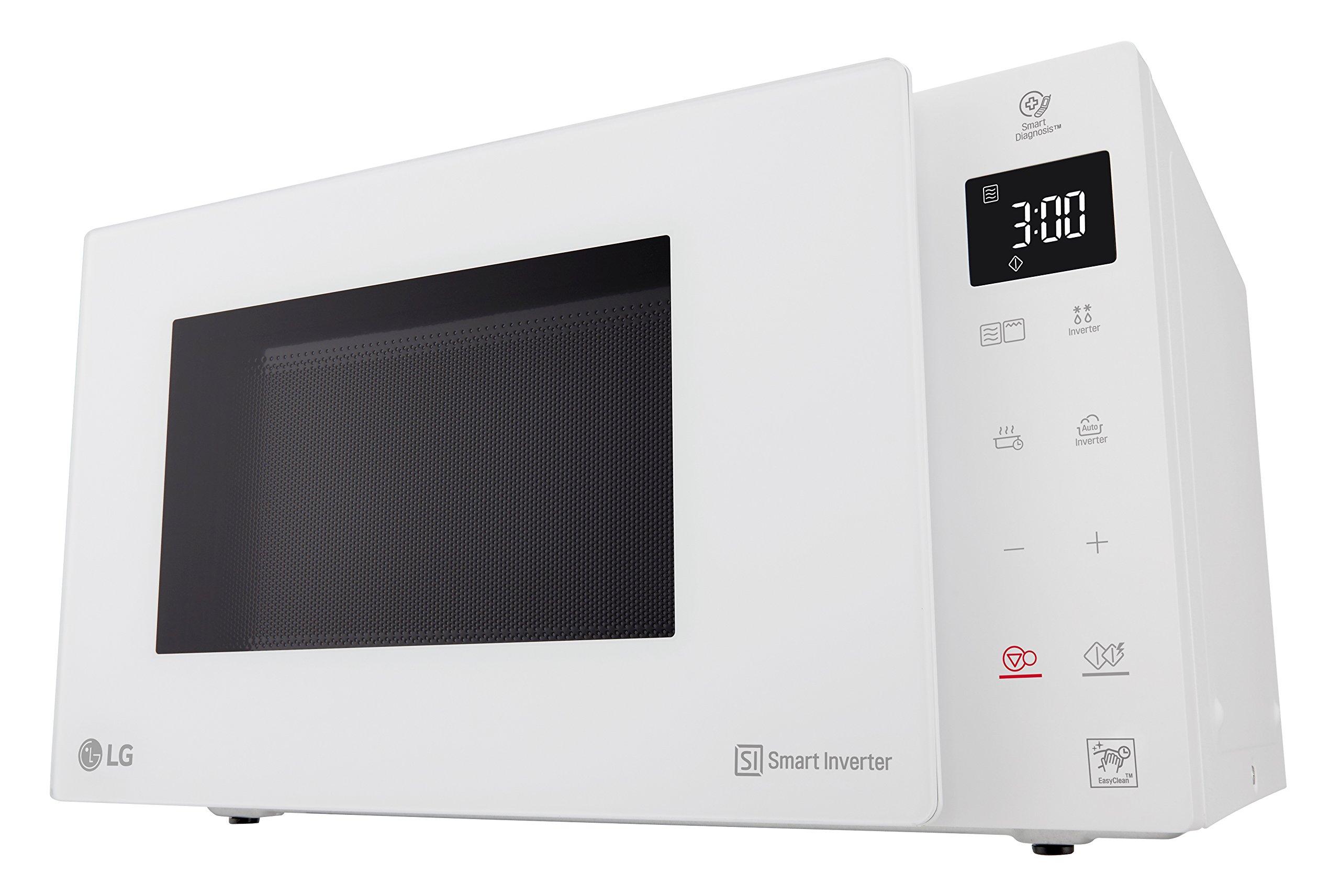 LG Electronics MH 6535 GIH kuchenka mikrofalowa z grillem, 1000 W, 25 l, wyświetlacz cyfrowy, kolor biały
