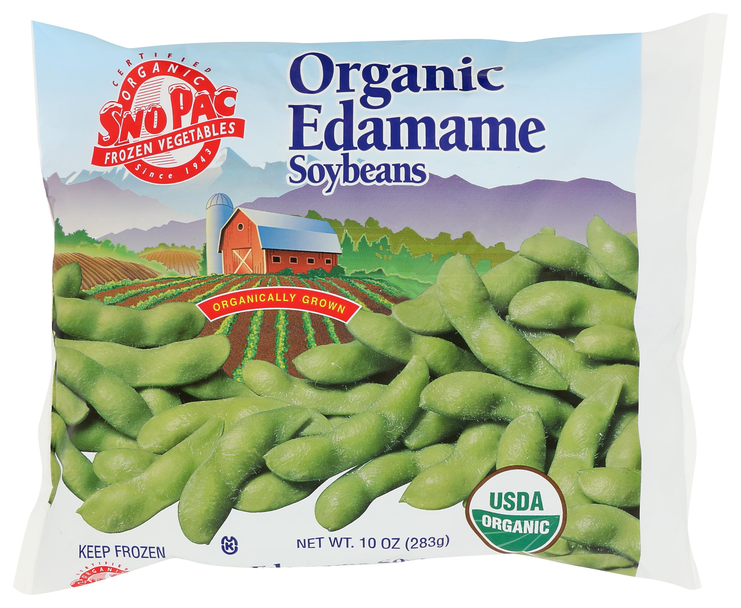 Organic Frozen Edamame, 10 oz. Bag