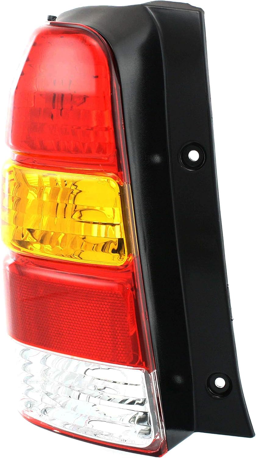 Evan Fischer Driver Side Tail Light Lens and Housing Compatible with 2001-2007 Ford Escape