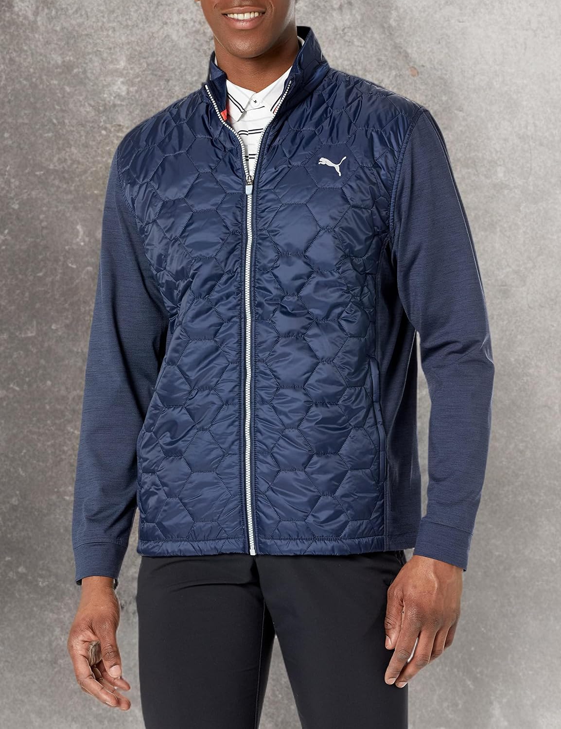 PUMA Golf Men's Cloudspun Wrmlbl Jacket