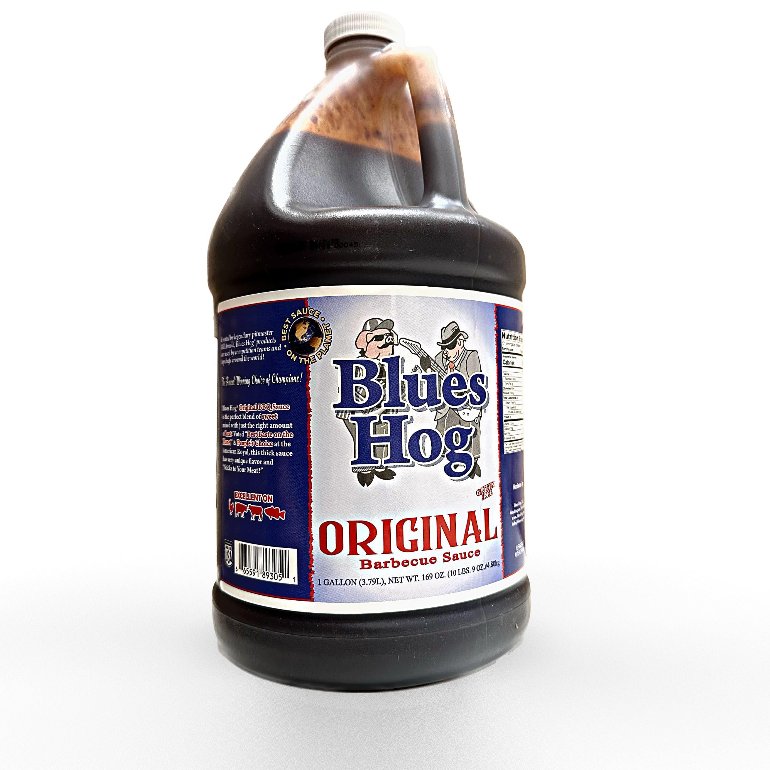 Blues Hog Original Barbecue Sauce 3,79 Liter / 4,8kg XXL-Pack - Beste BBQ Sauce - Ausgezeichnet als "Best Marinade on the Planet"
