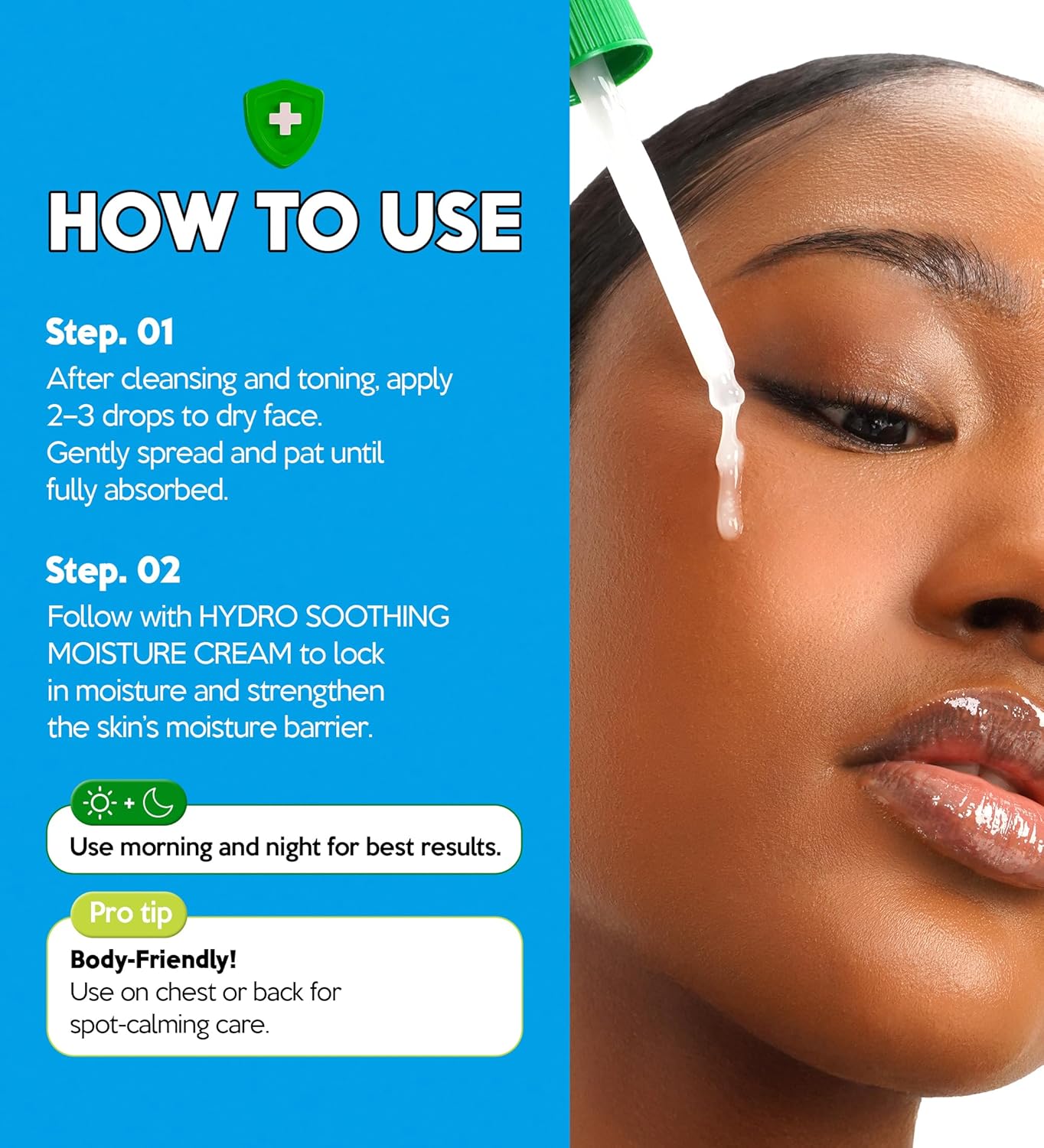 Troubless Clear Barrier Plus Booster Serum - Soothing & Hydrating Serum for Face w/Niacinamide & Tea Tree - Fast-Absorbing, Non-Greasy & Moisturizing (1.01 fl oz)