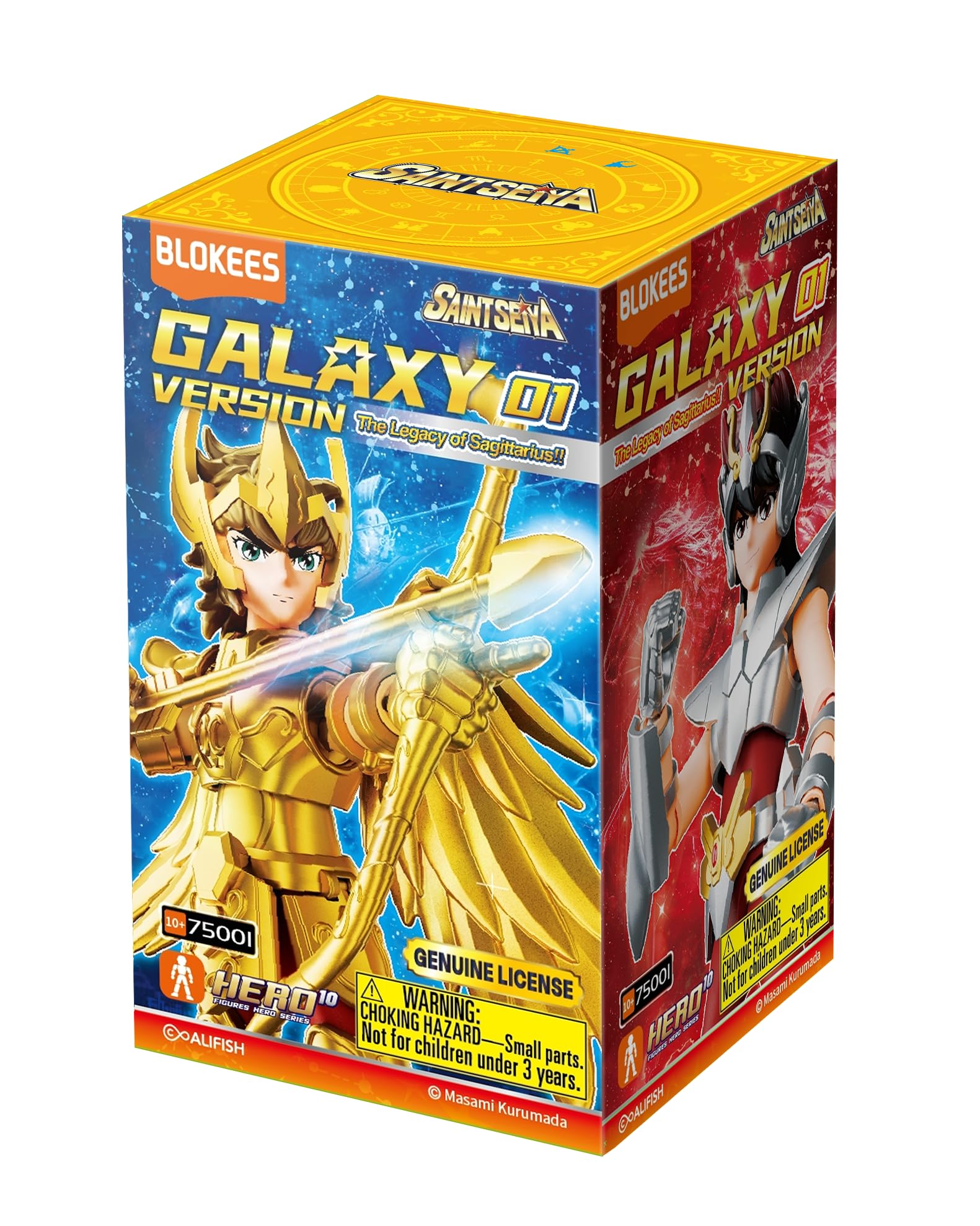 Blokees Galaxy Saint Seiya Series: 01 The Legacy of Unitary Sagittarius 75001