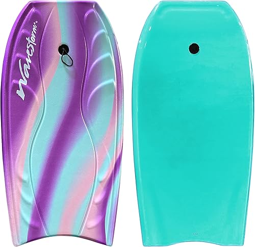 Wavestorm Bodyboard de espuma de 40 pulgadas  Bodyboards Recreational Beginners Todos los niveles de surf  Cubierta contorneada y parte inferior del