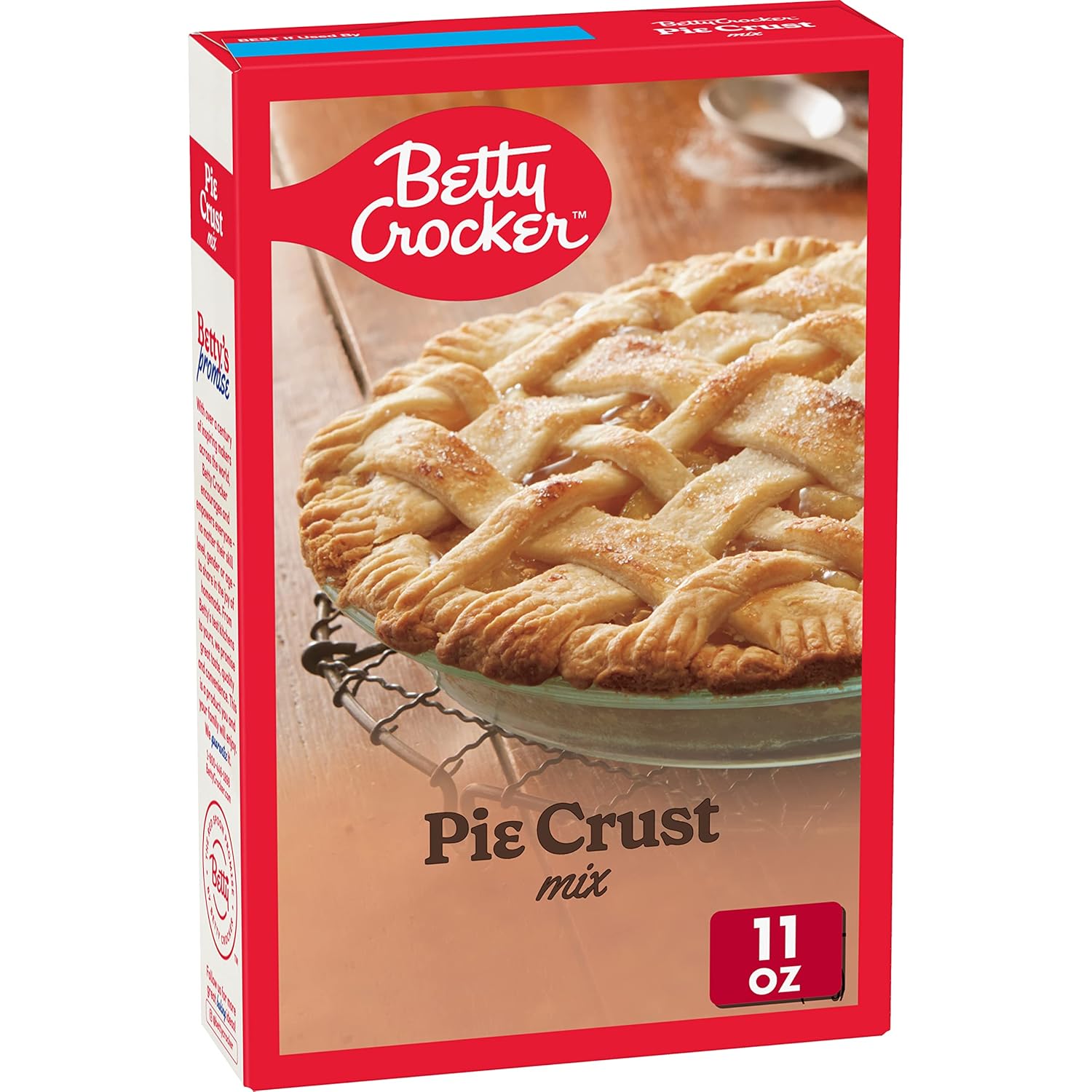 Betty Crocker Pie Crust Mix, Makes Two 9inch Crusts, 11 oz