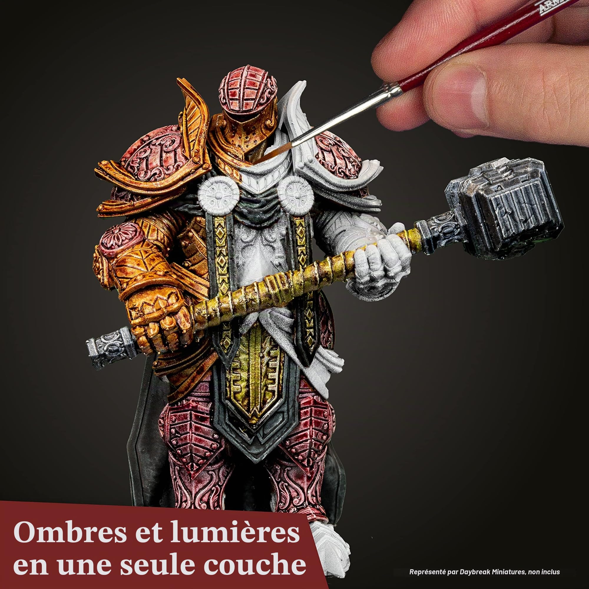 The Army Painter Speedpaint 2.0 Metallics Set, 10 x 18 ml Peinture Acrylique Métalliques pour Figurine Warhammer et Donjon et Dragon