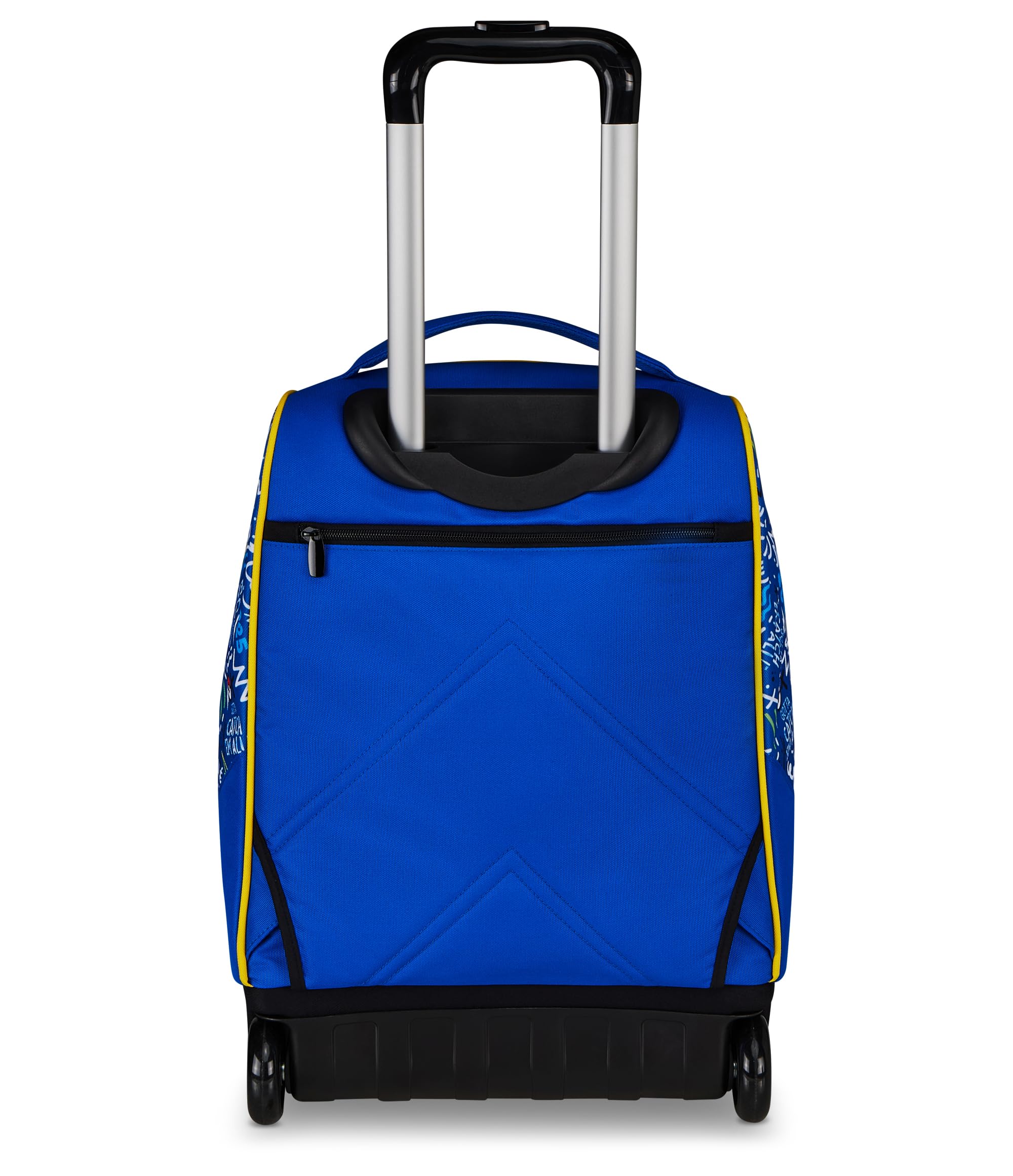 Seven Pokemon Big Trolley, 36 L, Doppio Scomparto, Spallacci a scomparsa, Doppio uso, Tasca frontale, Scuola elementare, Pikachu, Bambini e Bambine, giallo/blu