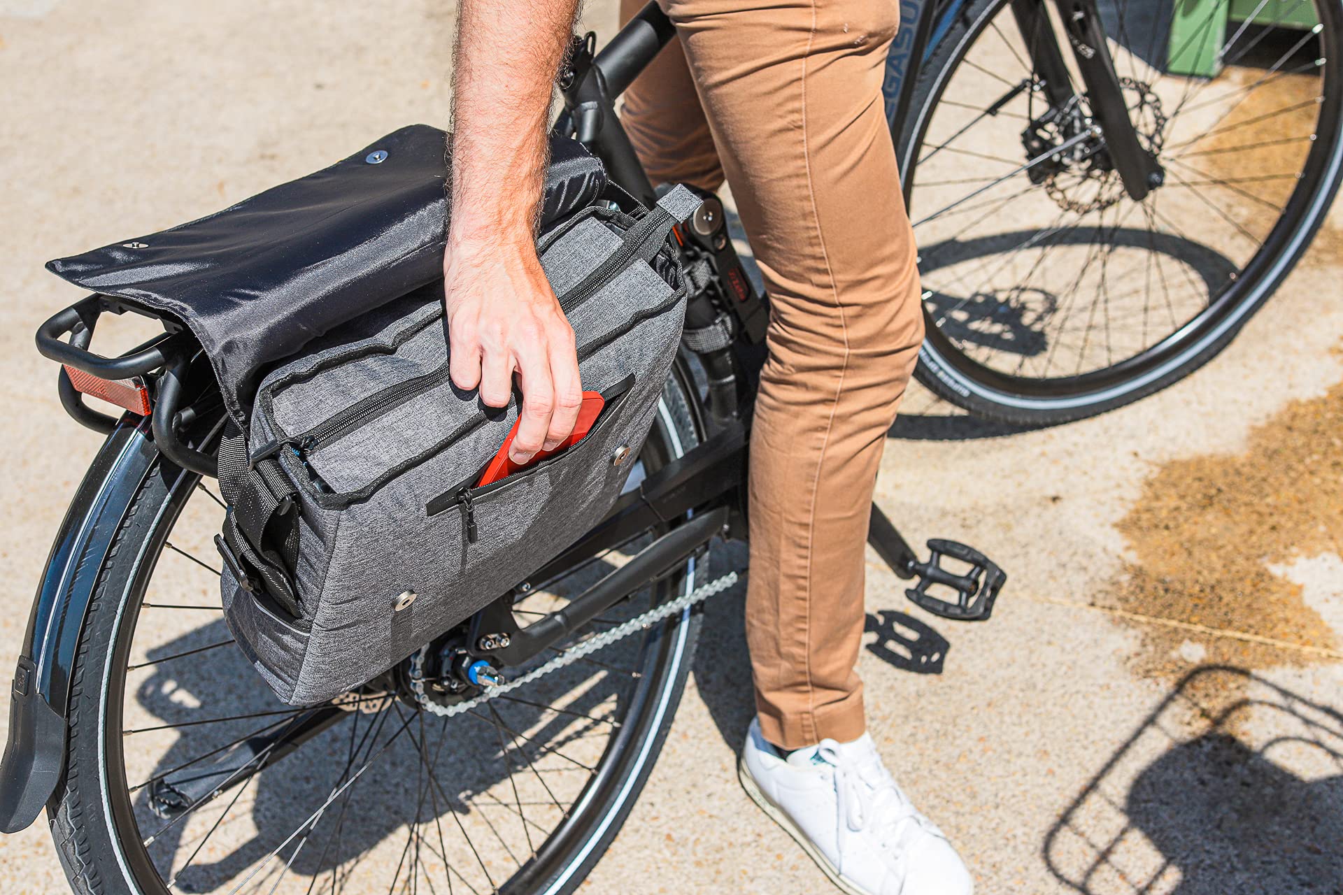 ZEFAL BORSA URBAN MESSENGER 11 L C/ATT AL PORTAPAC