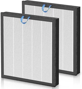 Vital 100S Replacement Filter for LEVOIT Vital 100S-P Air Purifier, HEPA and High-Efficiency Activated Carbon Filter for Smoke, Odor, Pollen, Vital 100S-RF, LRF-V102-WUS