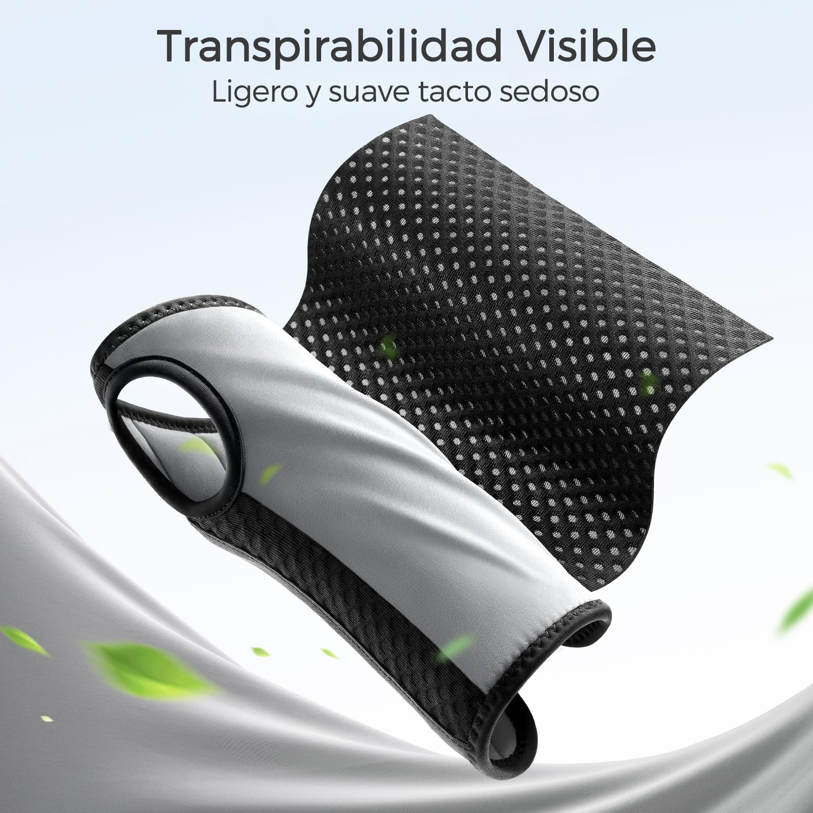 FREETOO Muñequera Ortopedica Mujer Hombre Ligera con Férula Metálica Ergonómica, [Un Solo Paso] Ferula Tunel Carpiano Nocturna Diurna – Para Tendinitis, Artrosis, Esguince, Rota y LER (S/M, Derecha)