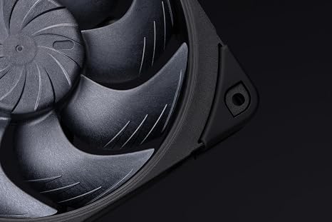 Noctua NF-A12x25 G2 PWM Sx2-PP chromax.Black, High-End Quiet Fans 2x120mm | High Airflow & Static Pressure, Low-Noise 25mm Thick Fans, Speed-Offset 2-Pack, for Coolers/Radiators/Cases, 1800rpm 4-Pin