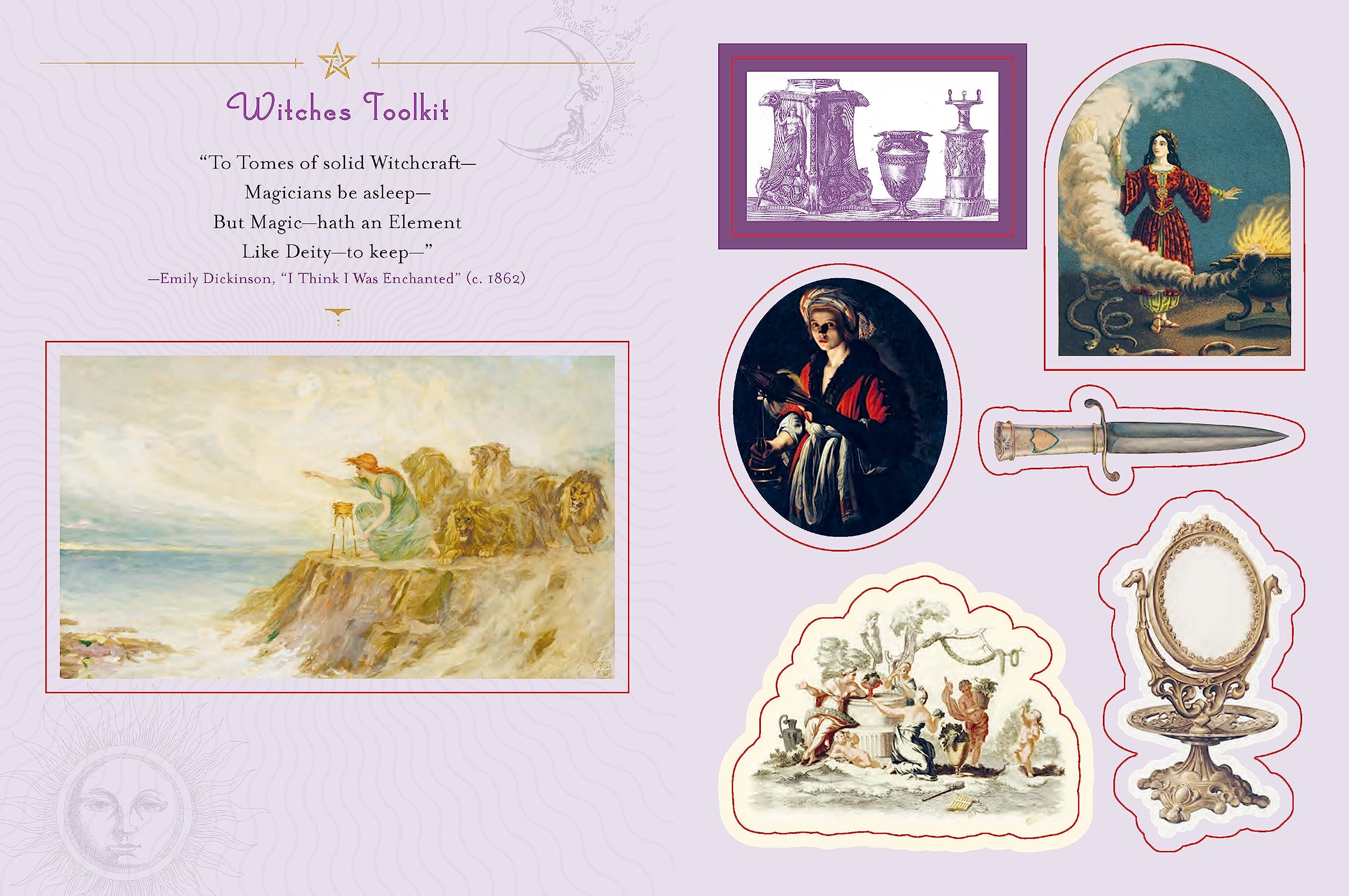 Wicca Sticker Book: More than 400 Magickal & Mystical Stickers (Mystical Sticker Book)
