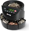 Cassida C100 Electronic Coin SorterCounter, Countable coins 1¢, 5¢, 10¢, 25¢, 250 coinsmin, 110 VAC
