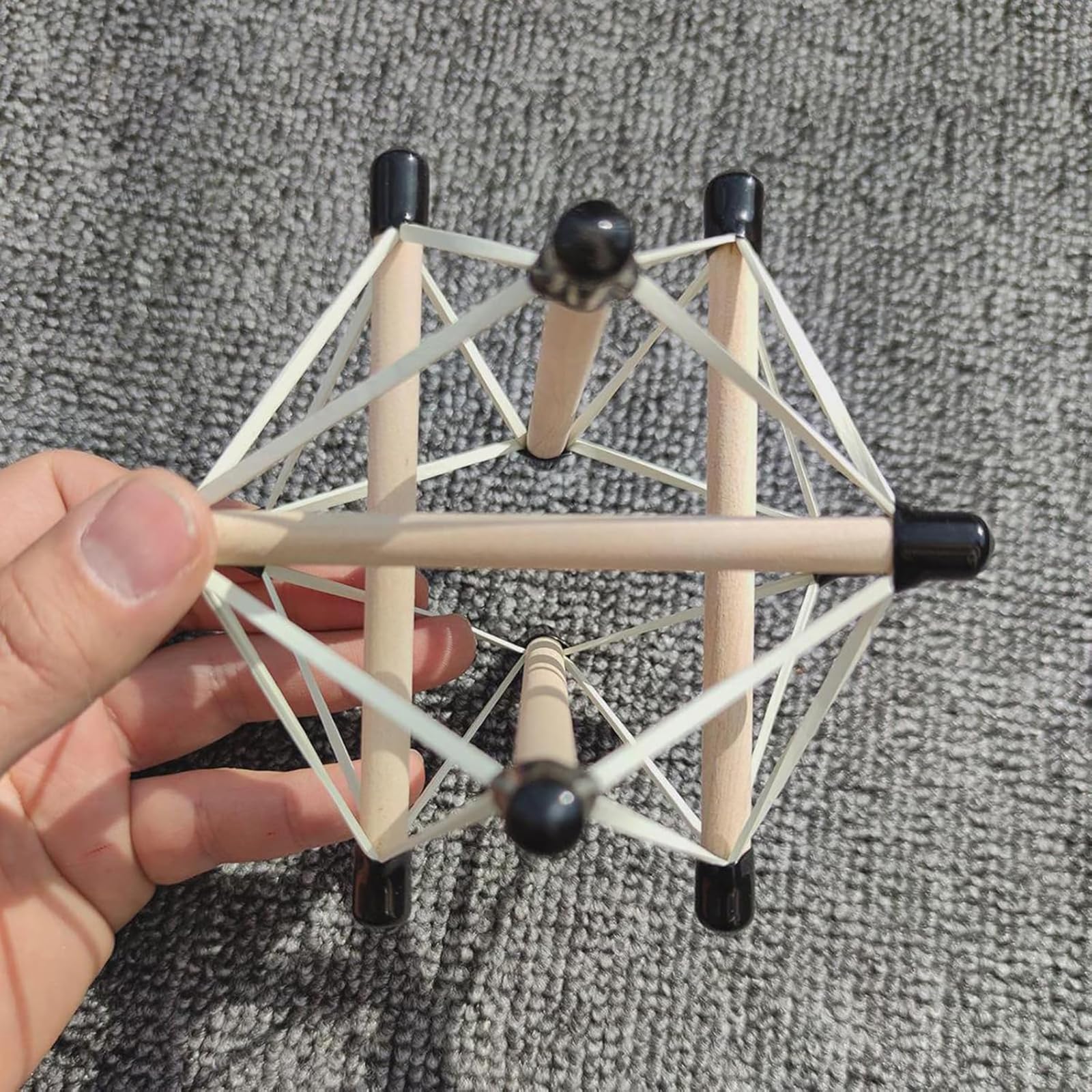 Modello integrale di tensione anatomica - Modello di tensionamento della fascia umana - per dimostrazione di analisi dinamica dell'asta a 6 assi Strumenti pratici di riabilitazione, C