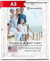 Vista 150 de BarnwoodUSA - Portarretratos con marco de estilo rústico