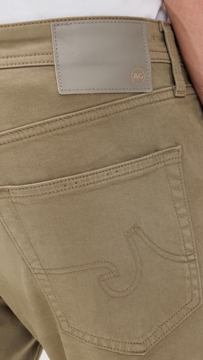 AG Adriano Goldschmied Men's Graduate Tailored Sueded Italian Twill Pants - Image 6