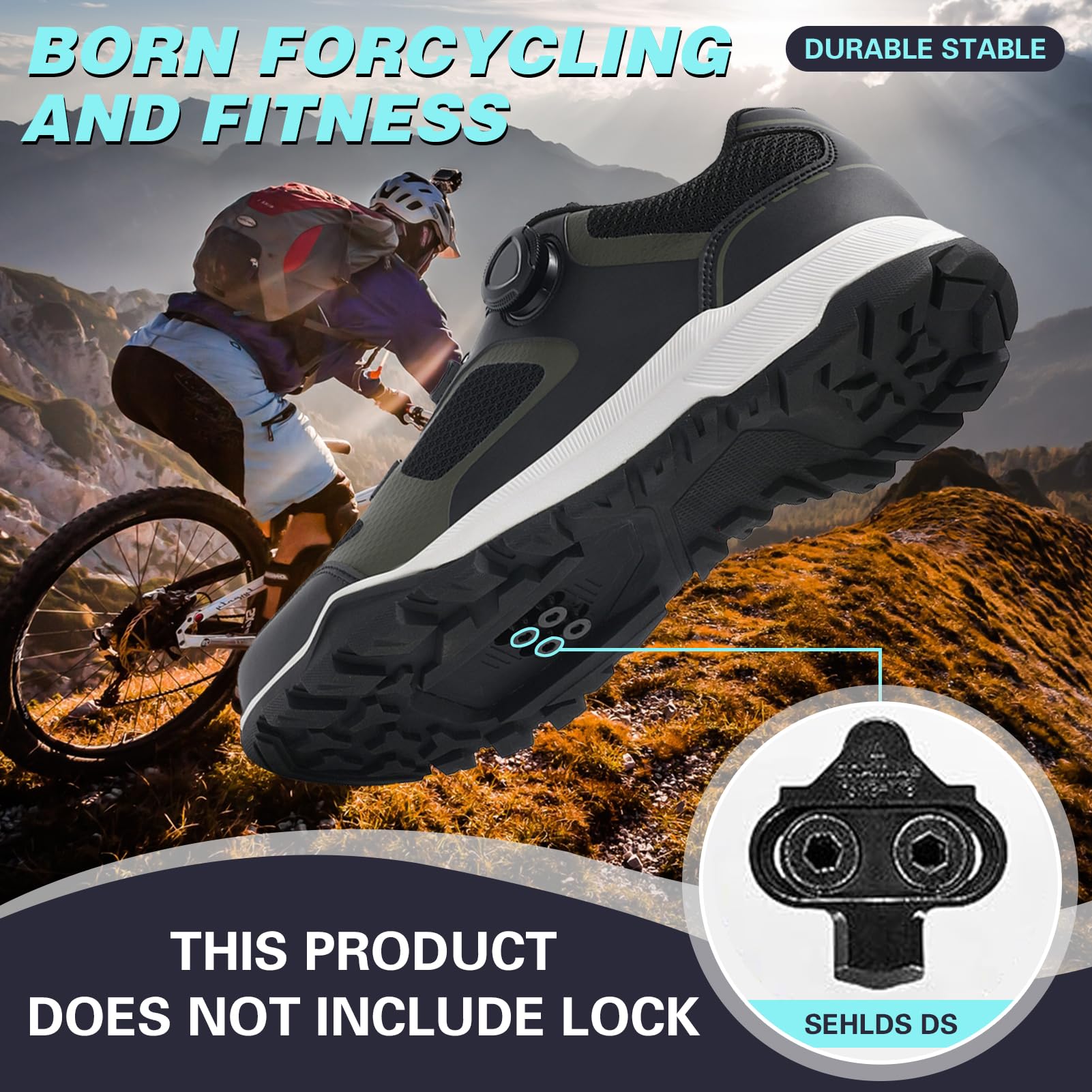 LZQpearl Męskie buty rowerowe, szosowe buty do jazdy na rowerze górskim, spin shoestring, kompatybilne z wyglądem SPD SPD-SL Delta Cleats spinning peloton buty