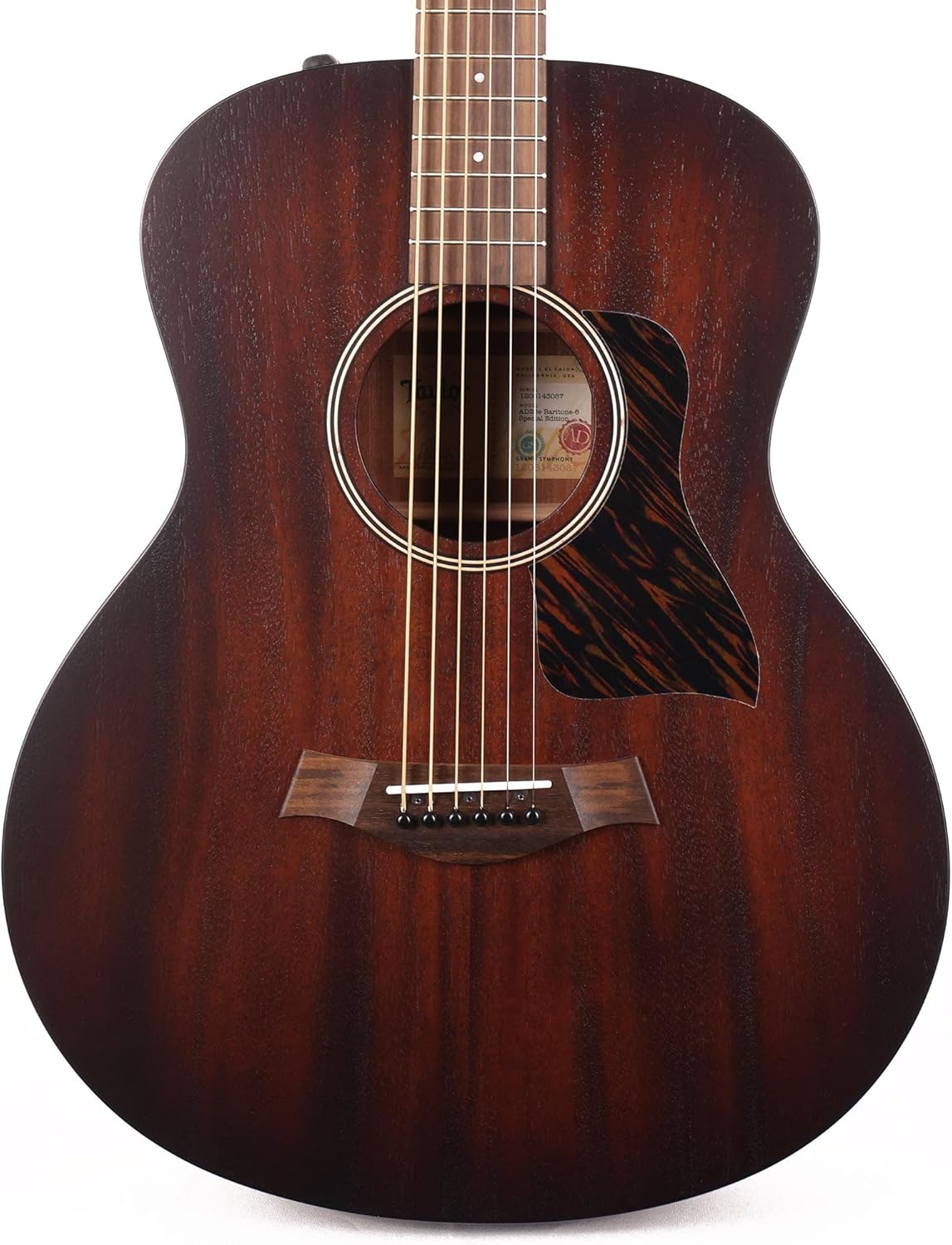 Amazon.com: Taylor AD26e Baritone Acoustic-electric Guitar - Shaded ...