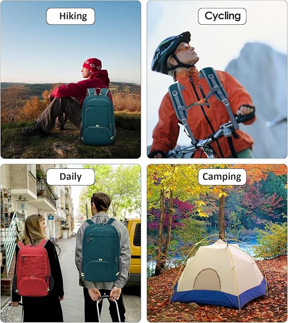 MRPLUM 30L Rucksack Foldable Ultralight Packable Backpack