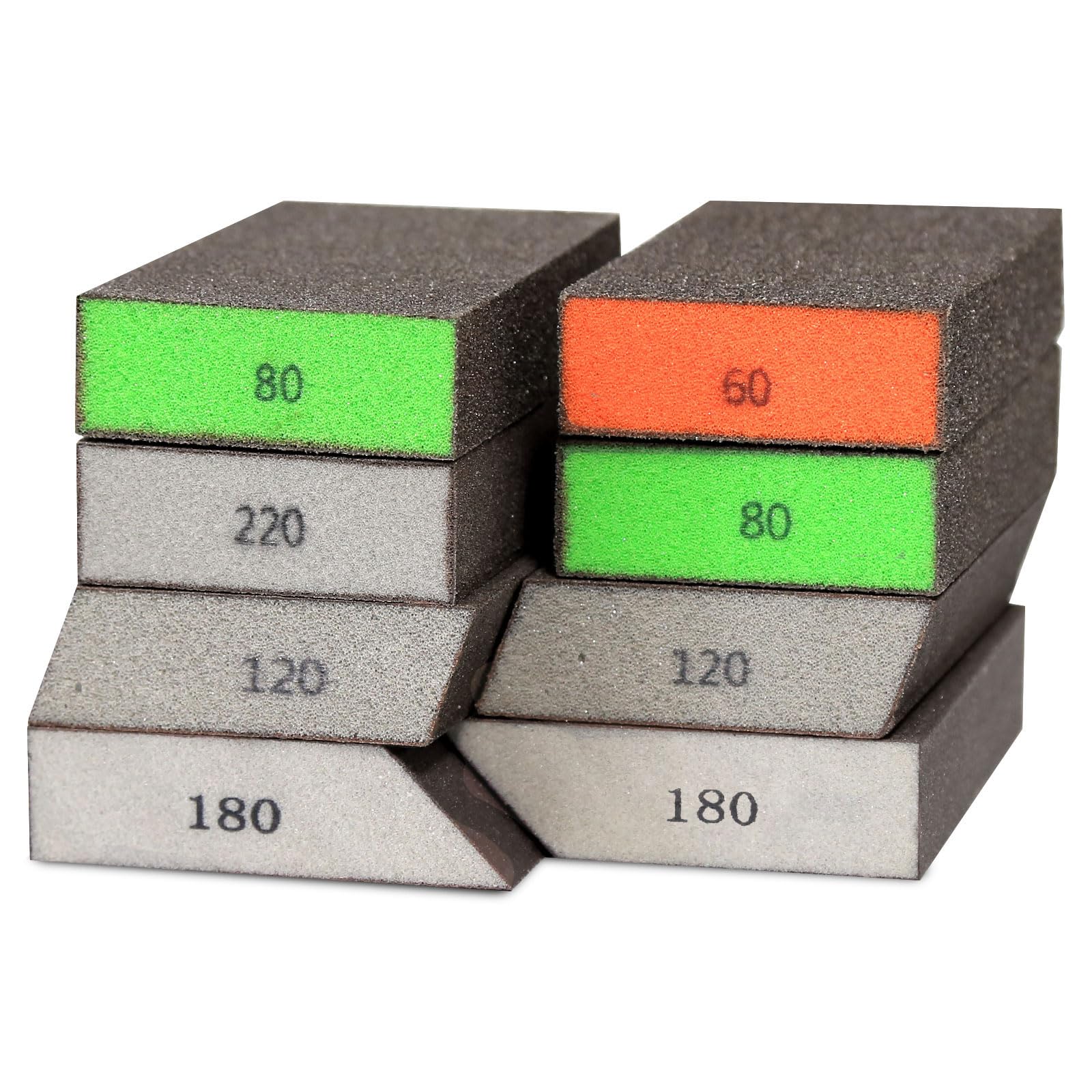 BOSHCRAFT Sanding Sponge Set - 10 Pcs -9