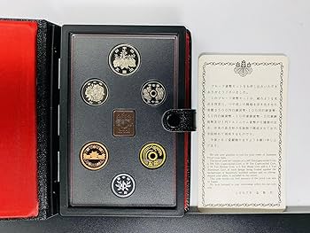 Amazon.co.jp: プルーフ貨幣セット 1987年 昭和62年 額面666円