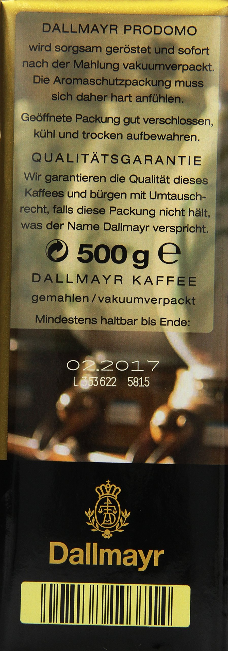 Dallmayr Prodomo kawa mielona 500g