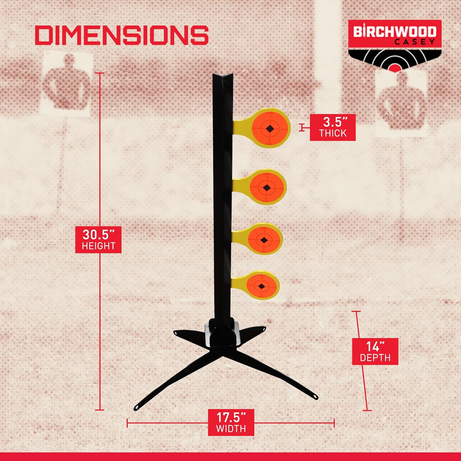 Birchwood Casey Dueling Metal Shooting Targets