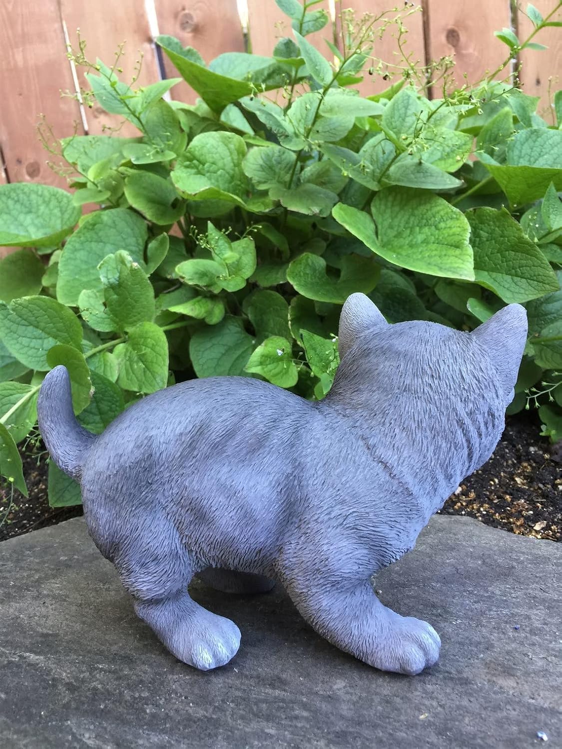 Hi-Line Gift Ltd Russian Blue Kitten Statue