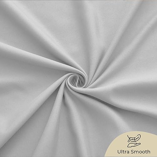 Miniatura 6 de IR Imperial Rooms Sábana bajera de 16 pulgadas de profundidad, microfibra suave de alta calidad, resistente al encogimiento y a la decoloración en