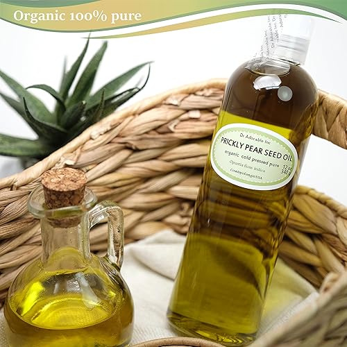 Miniatura 2 de Aceite de semilla de pera espinosa de 12 onzas por Dr. Adorable, 100% puro prensado en frío