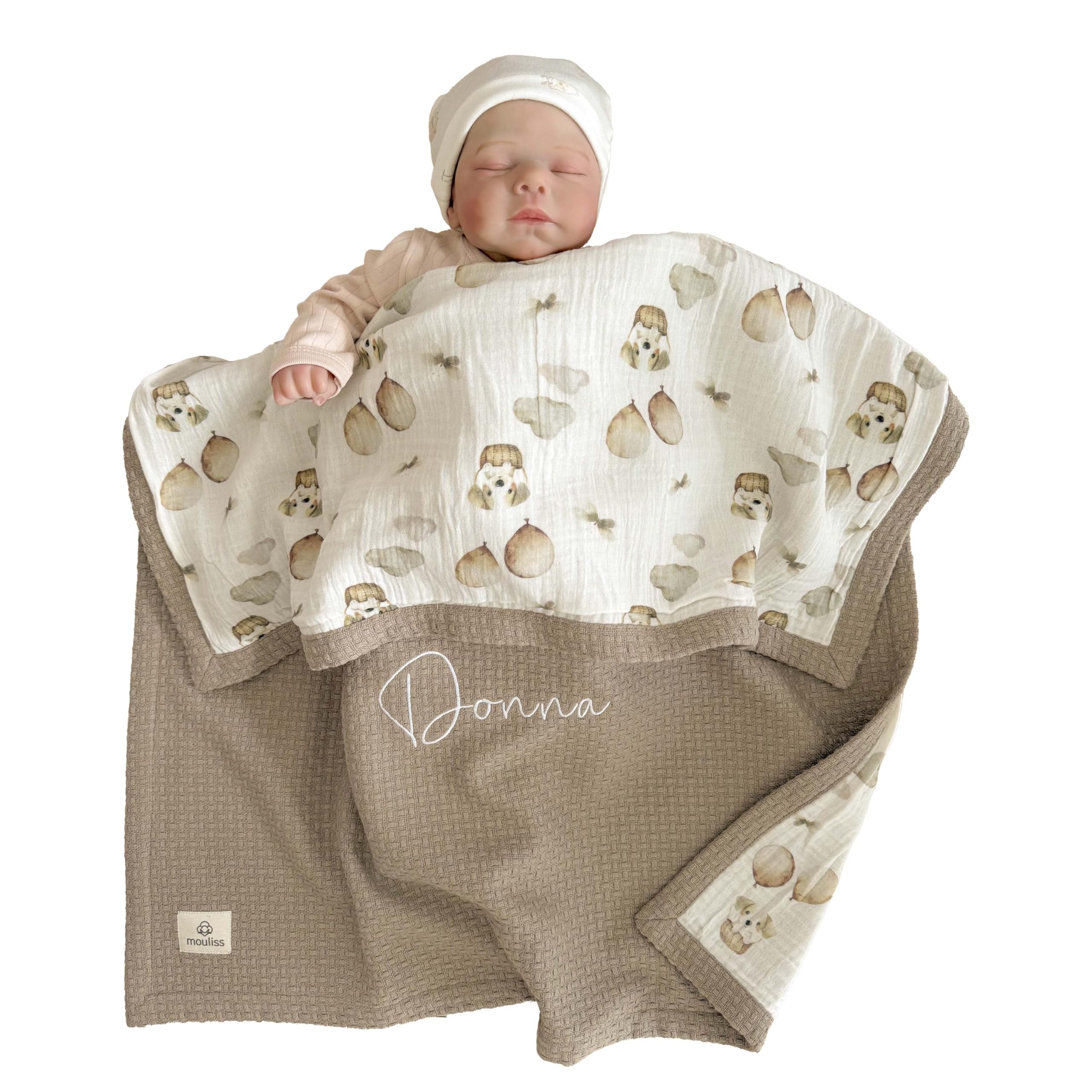 Mouliss Personalized Baby Blanket
