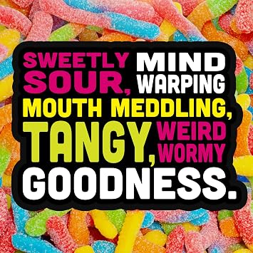 Trolli Sour Brite Crawler Gummy Candy 5 lb Bulk Candy Bags
