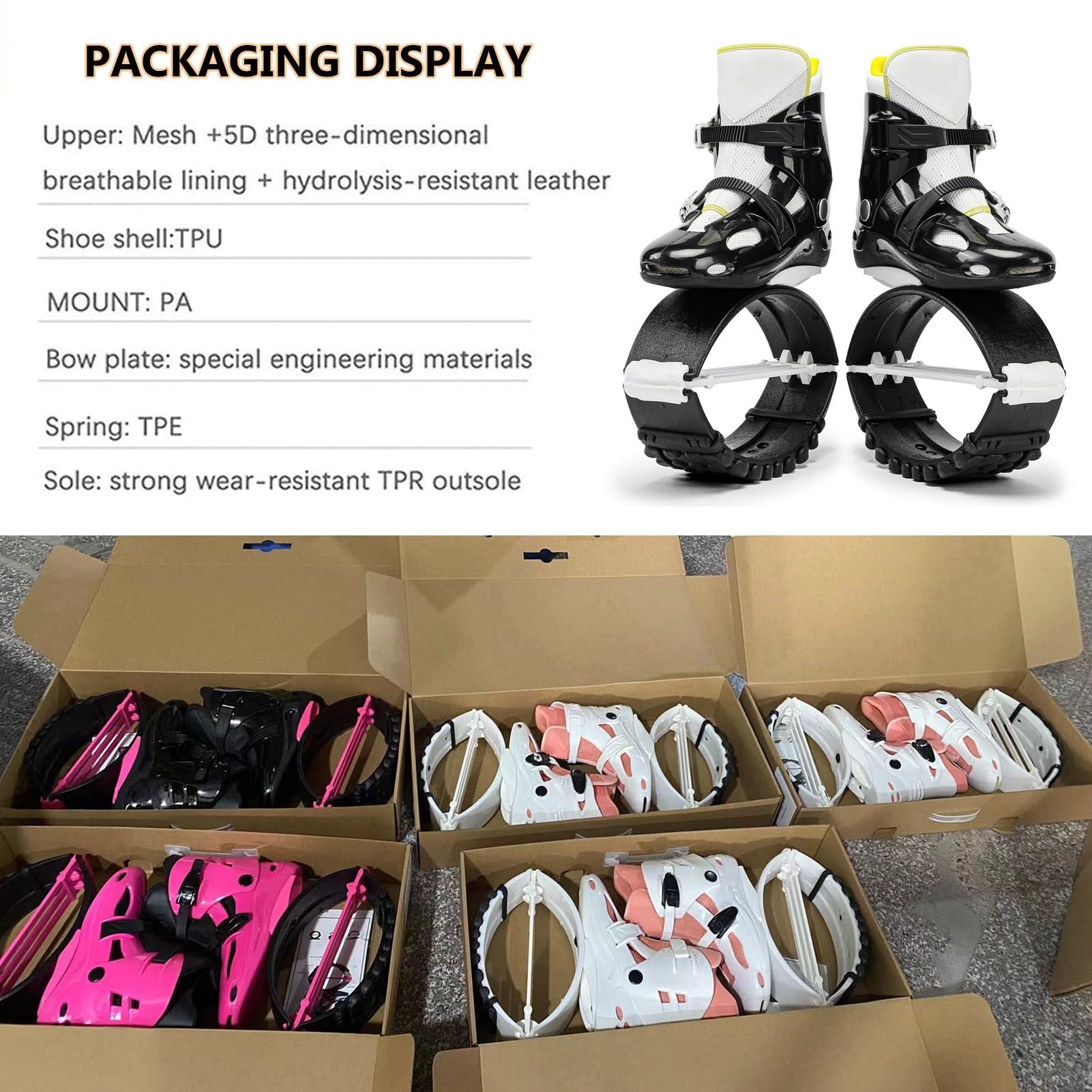 Sprungschuhe Springschuhe for Männer und Frauen, 35–43 EU, for das Heim-Fitnessstudio, lustige Sportarten, Workout, Moon-Schuhe