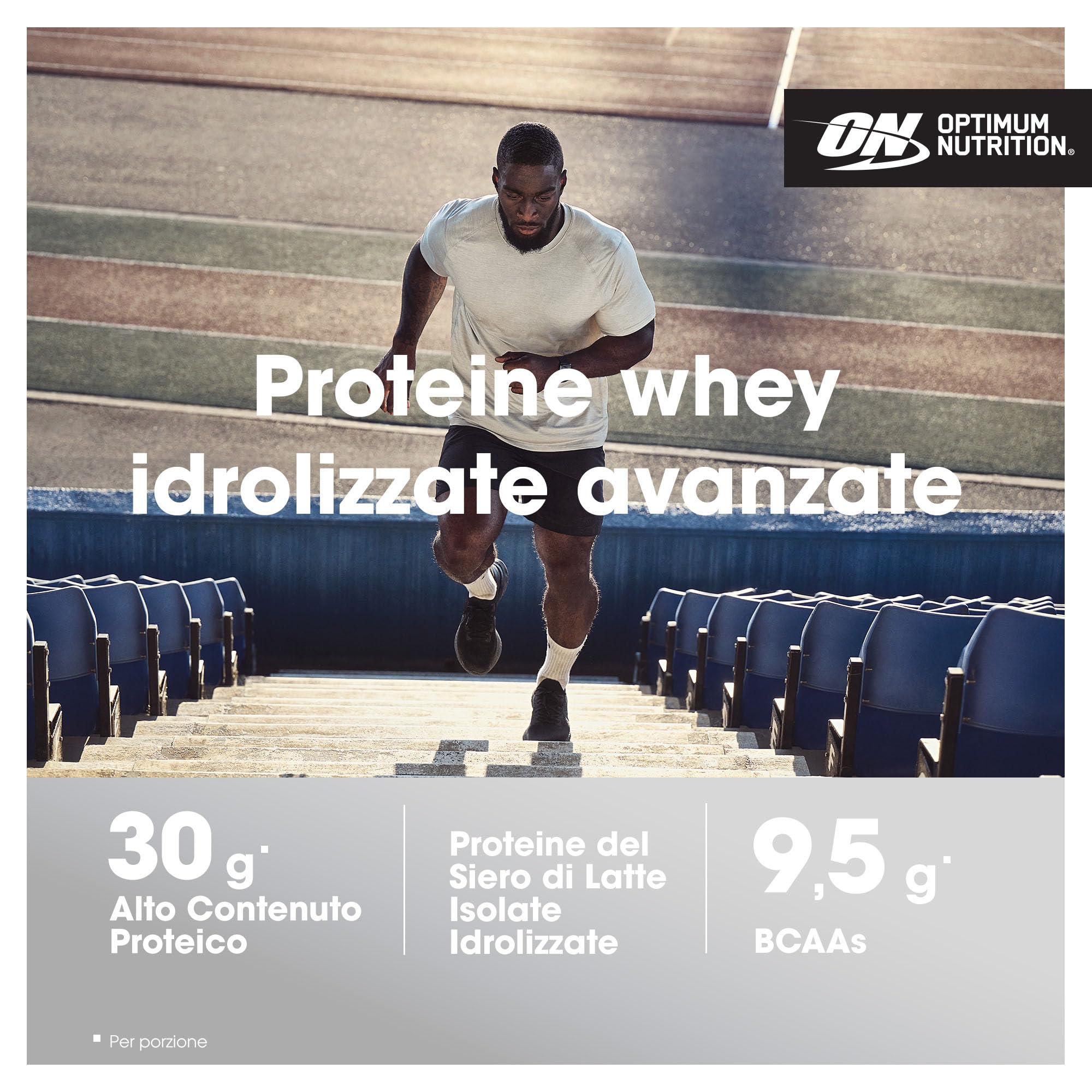 Optimum Nutrition Platinum Hydro Whey, Proteine in Polvere Whey Isolate Idrolizzate, Powder con Aminoacidi Essenziali, Glutammina e BCAA, Gusto Cioccolato al Latte, 40 Porzioni, 1.6 kg