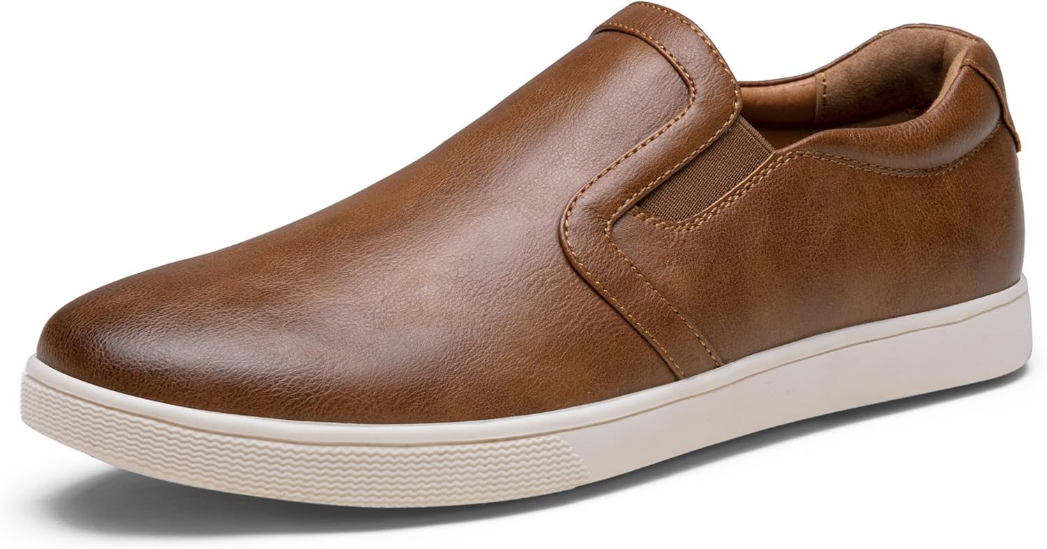 Jousen Mens Slip On Shoes Lightweight Slip On Fashion Sneakers Casual Slip On Shoes for Men