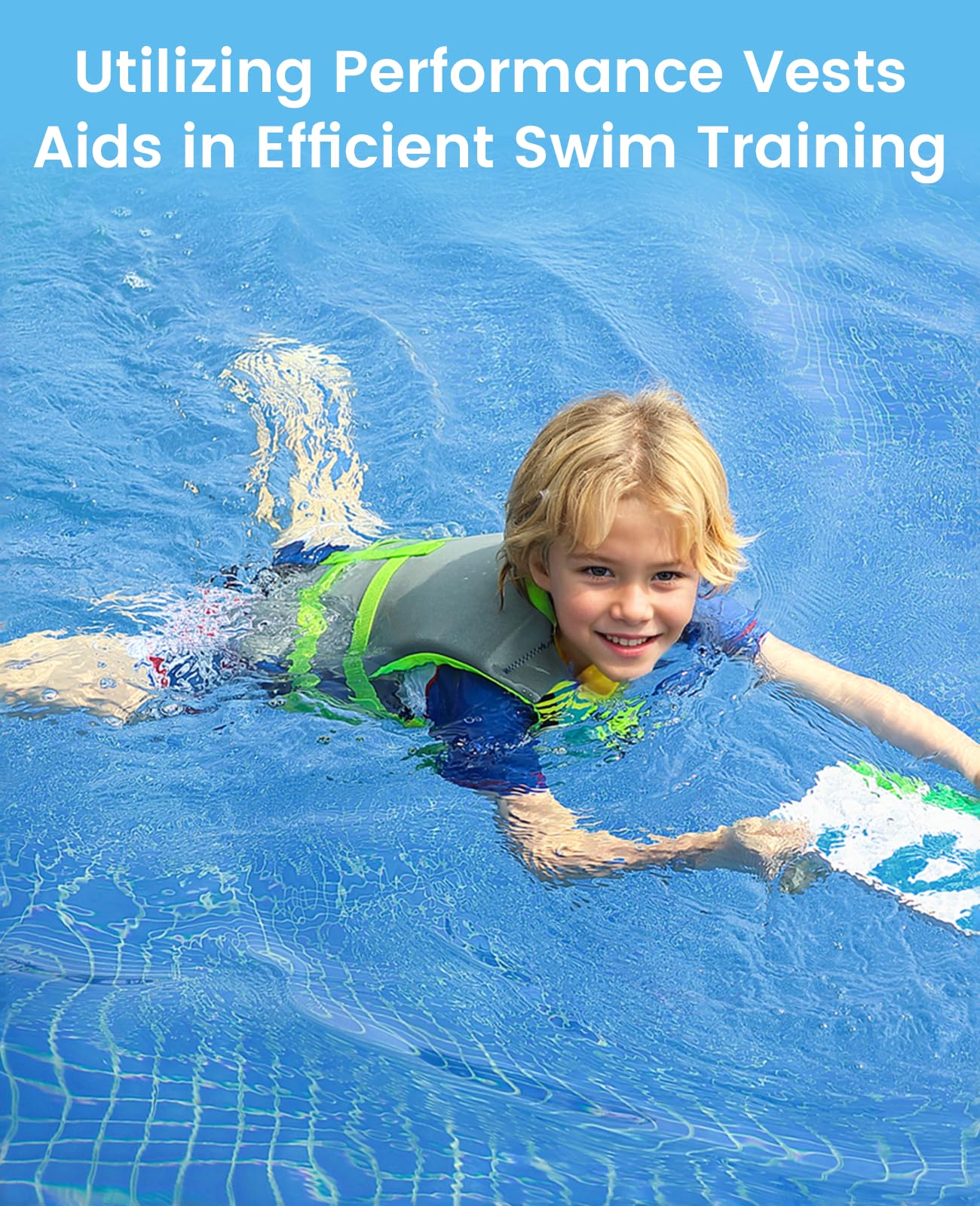 Zeraty Kinder Schwimmweste für Kleinkinder mit Armbändern Floatation Sleeves Alter 1-9 Jahre / 22-50 lbs