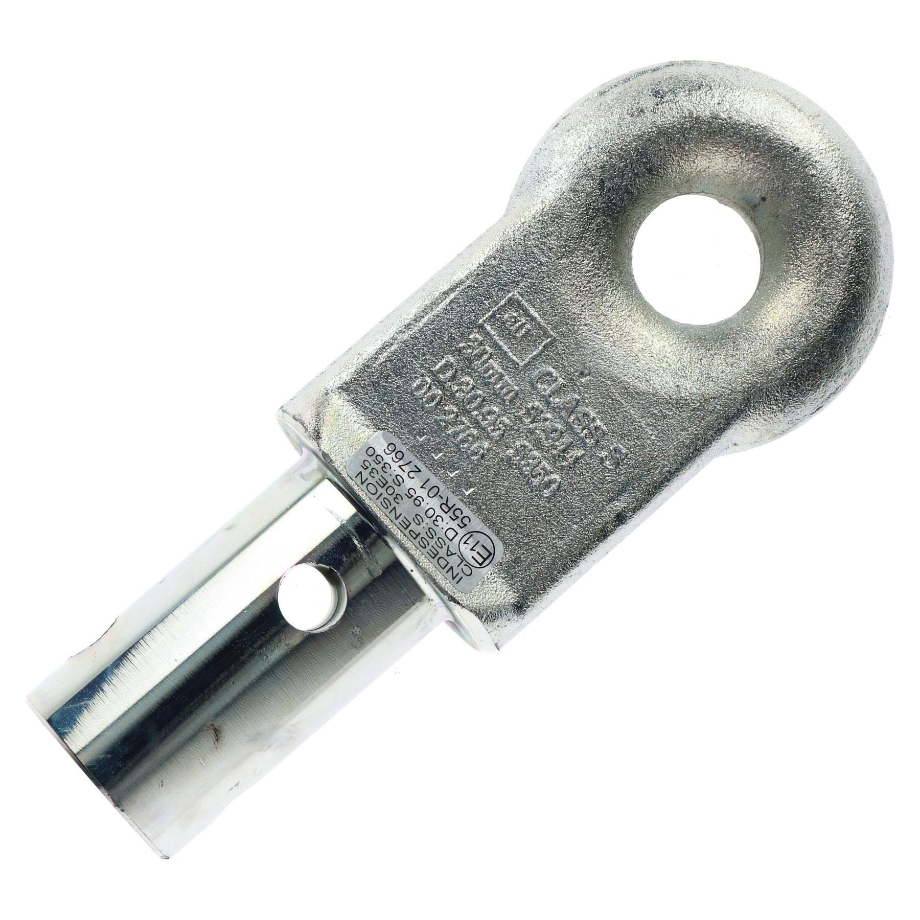 Indespension 30mm Occhione traino attacco conversione occhiello frenato 3500kg